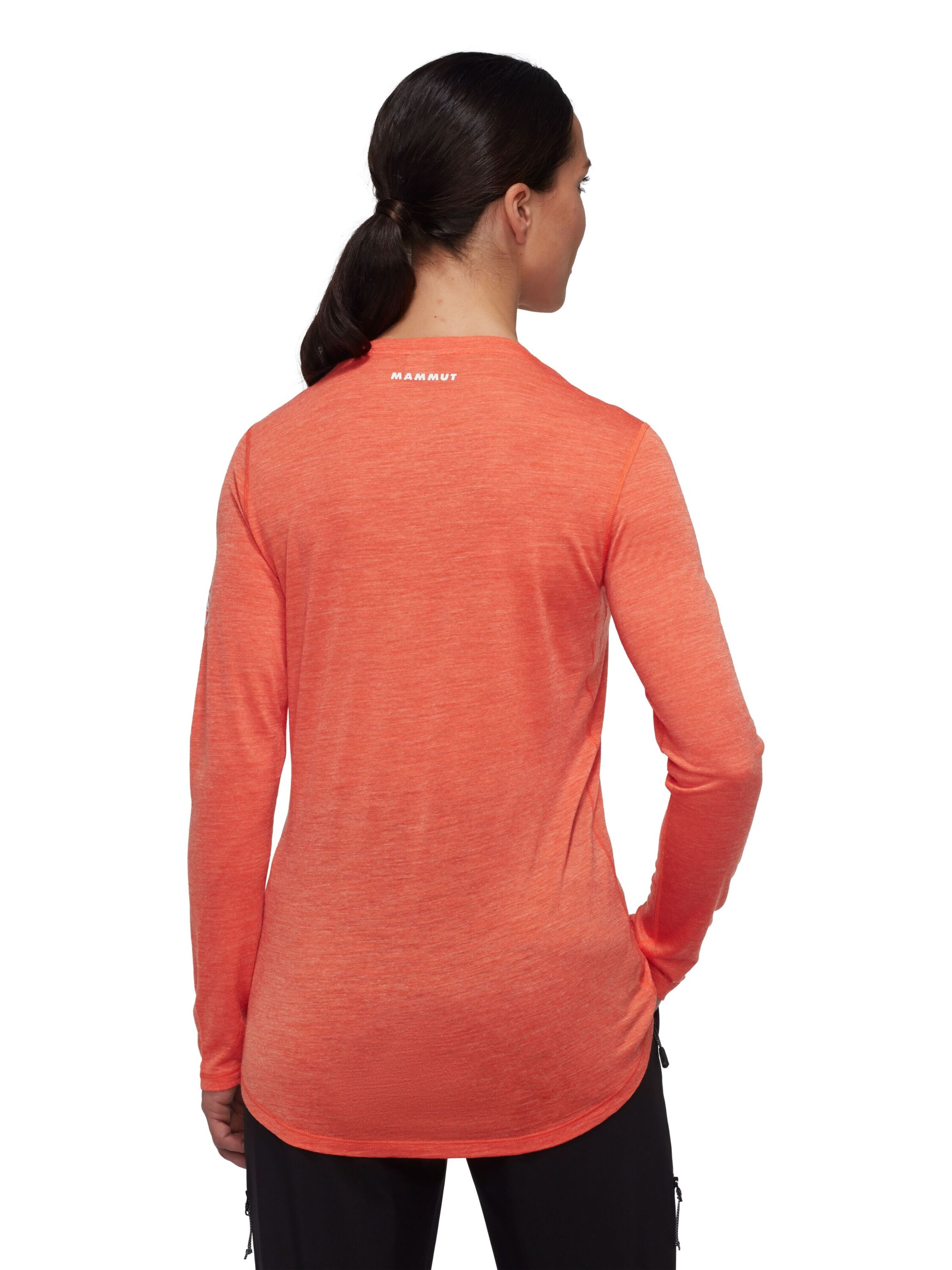 MAMMUT Funktionsshirt 'Tree Wool' in Orange