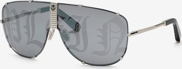 Philipp Plein Zonnebril in Zilver: voorkant
