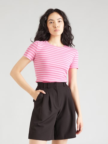 PIECES Shirt 'RUKA' in Roze: voorkant