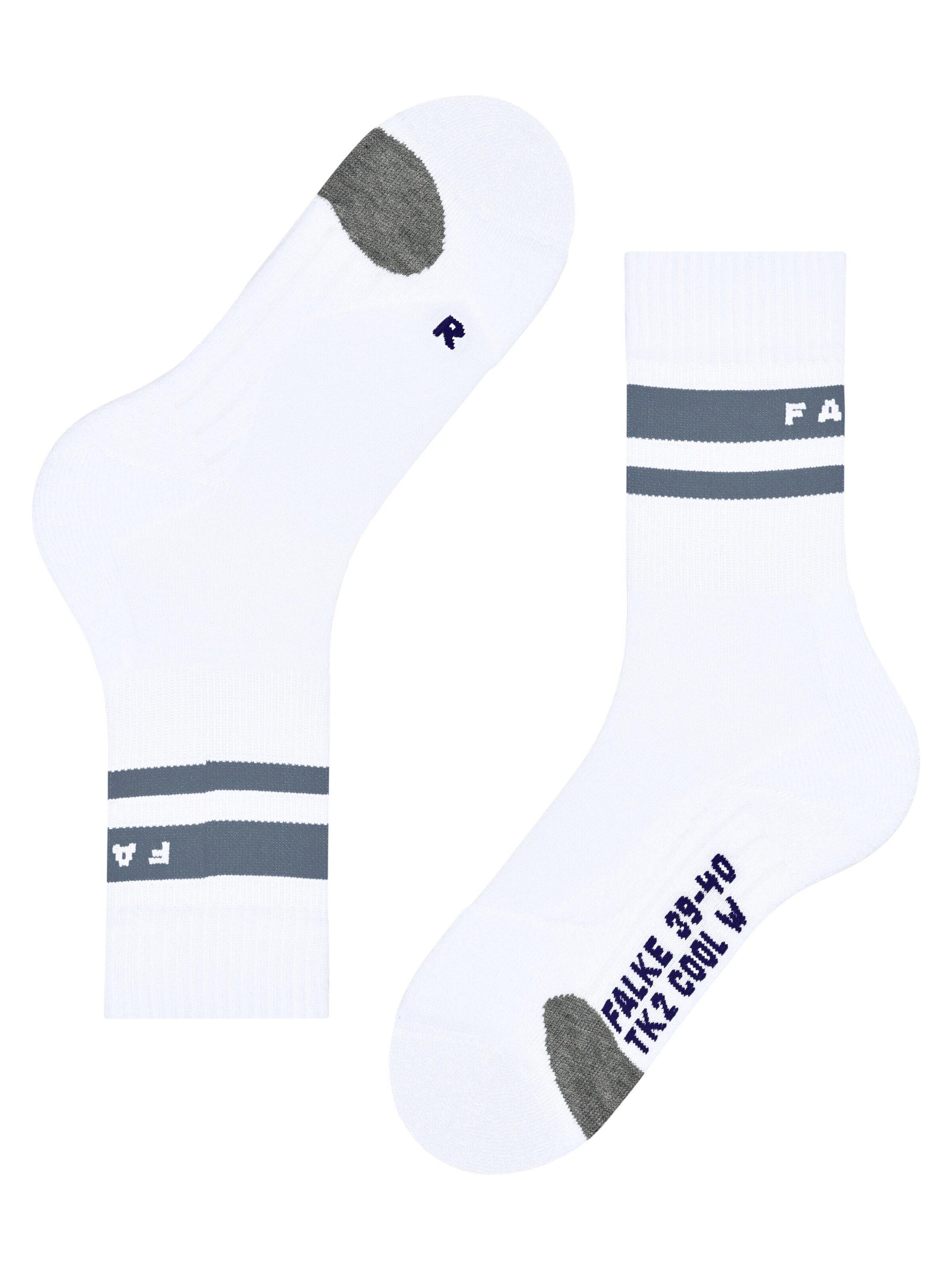 FALKE Athletic Socks 'TK2 Explore Cool' in White