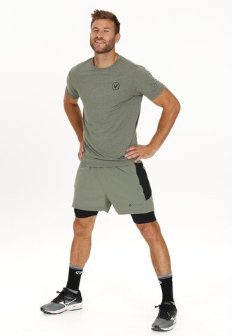 Virtus Regular Workout Pants 'Dylan' in Green