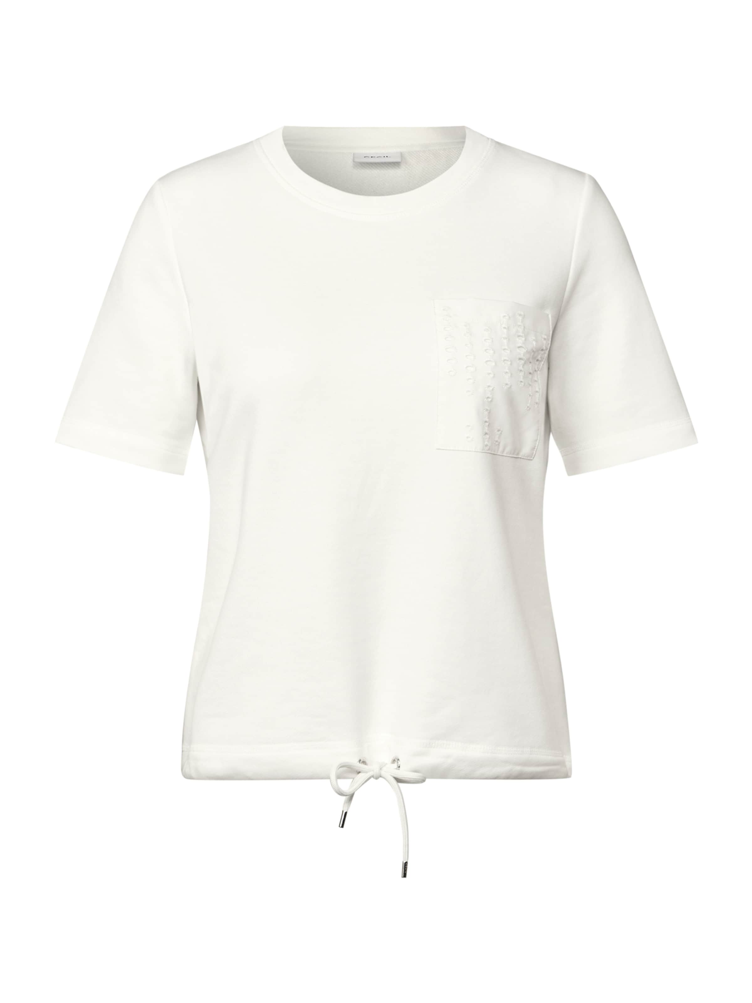 CECILSweater majica - bijela boja: prednji dio