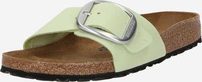 BIRKENSTOCK Pantofle 'Madrid' - světle zelená / stříbrná, Produkt