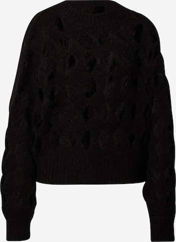 10Days Sweater in Black: front