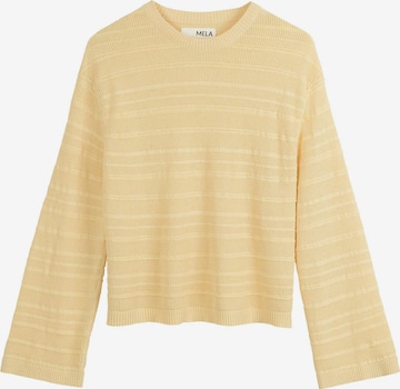 MELAPulover 'JALIDI' - žuta boja: prednji dio