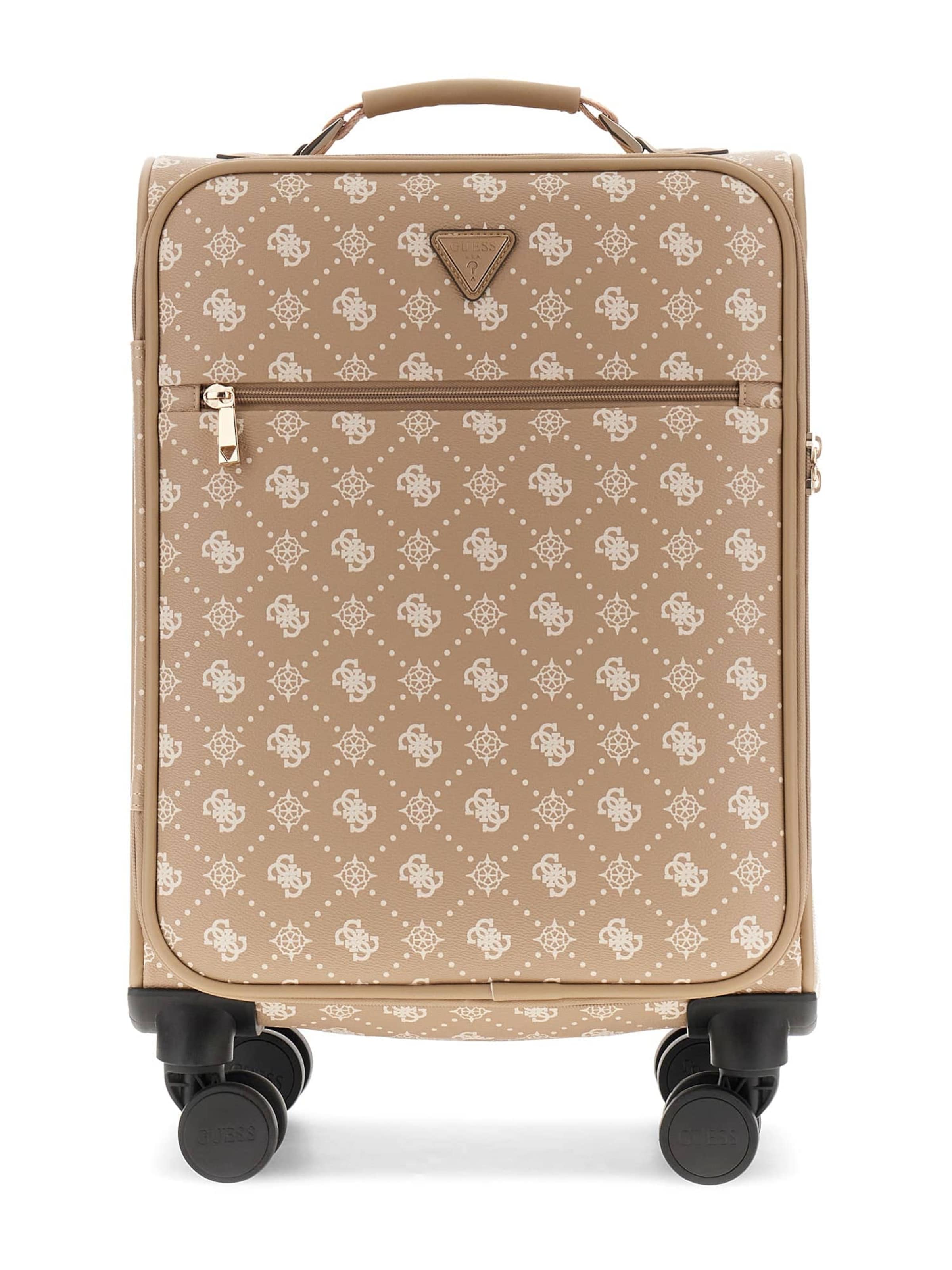 Trolley 'Silia' di GUESS in beige: frontale