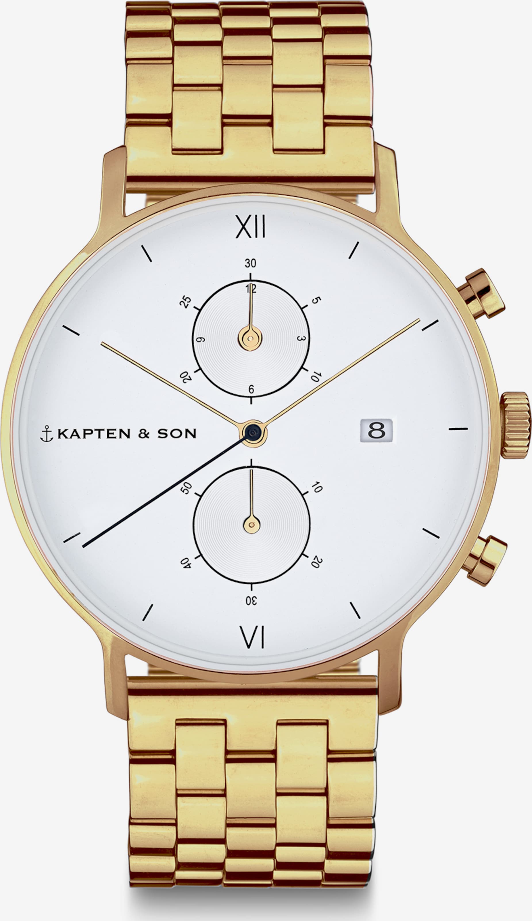Chrono Gold Kapten And Son Uhr Einstellen Kaptn And Son Chrono