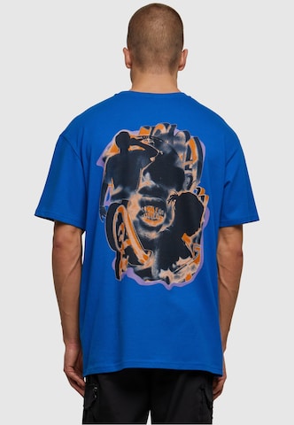 MT Upscale Shirt 'Hustle' in Blau