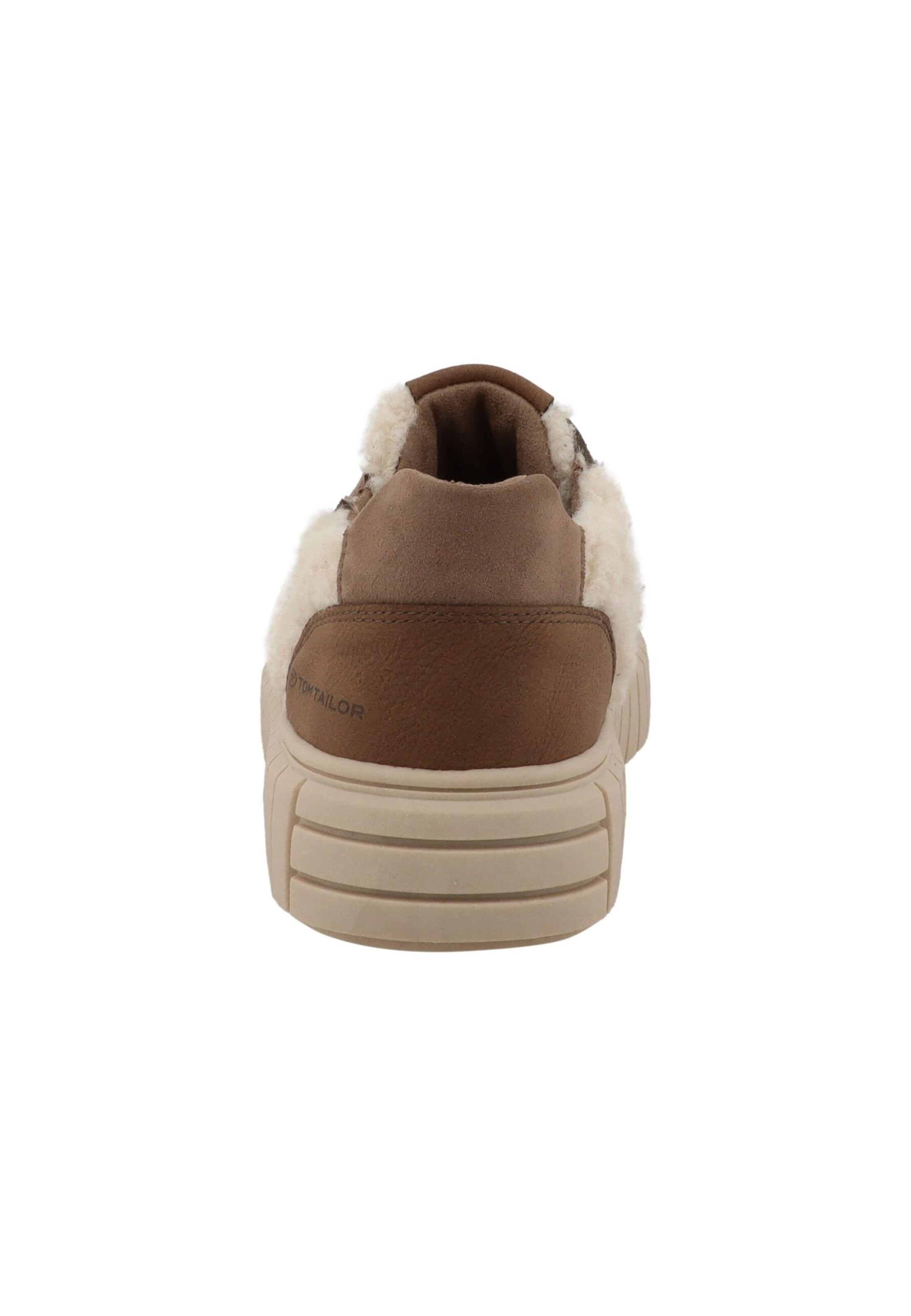 TOM TAILOR Sneakers laag in Bruin