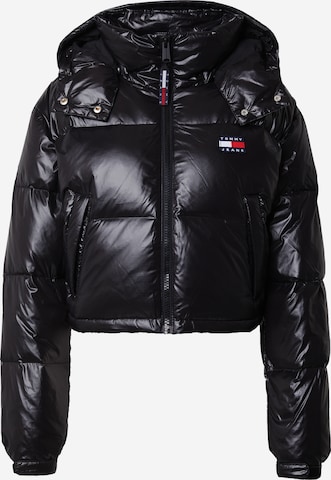 Tommy Jeans Winter Jacket 'Alaska' in Black: front