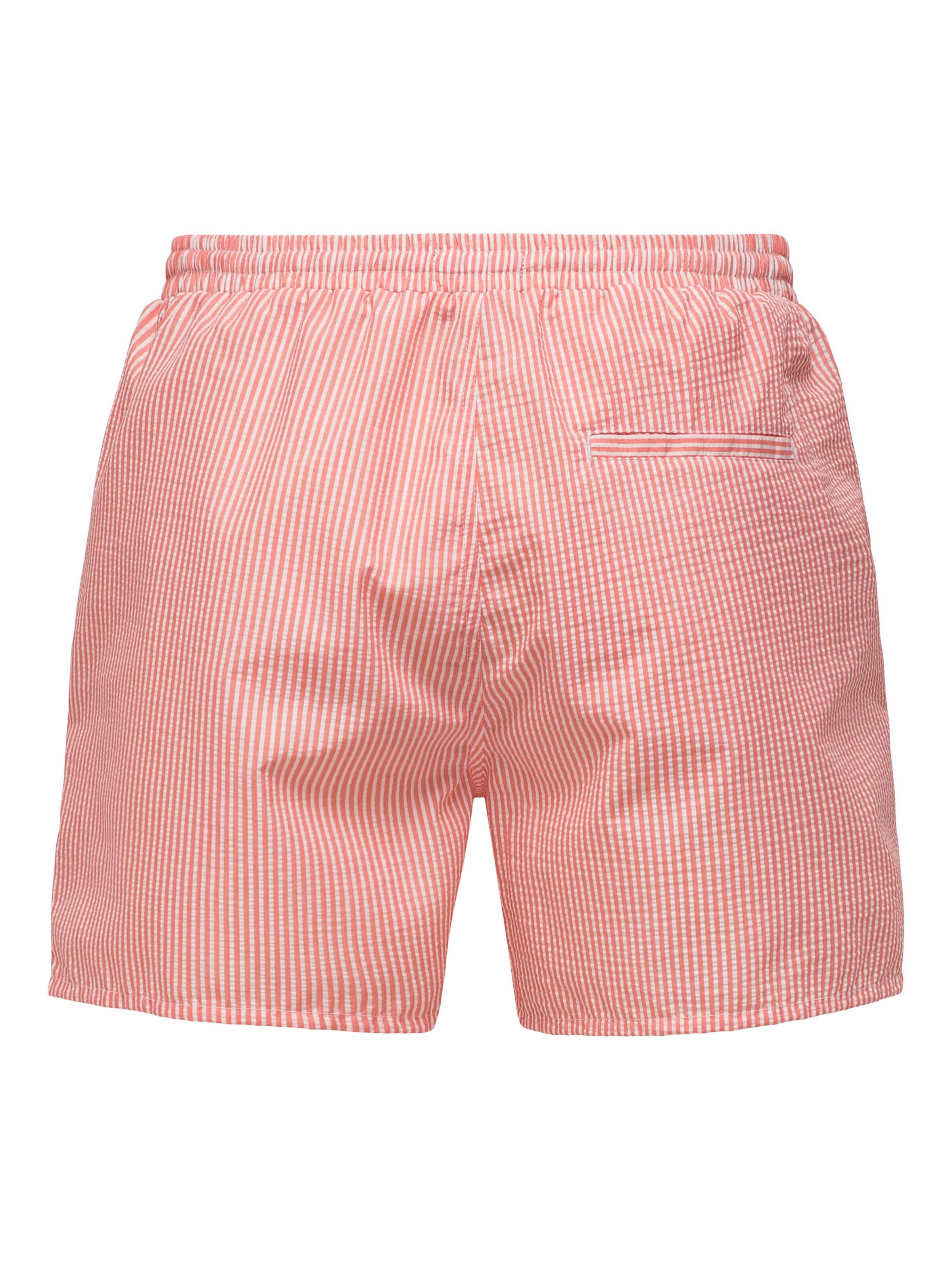 Only & Sons Kratke kopalne hlače 'ONSTED' | roza barva
