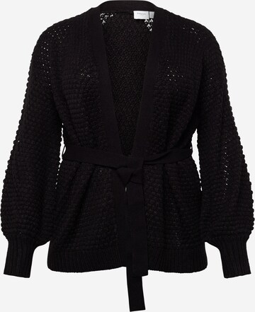 Cardigan EVOKED en noir : devant