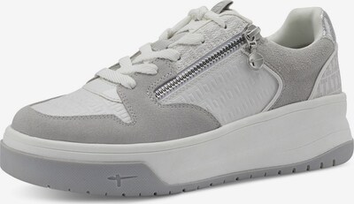 TAMARIS Sneaker low i grå / sølv / hvid, Produktvisning