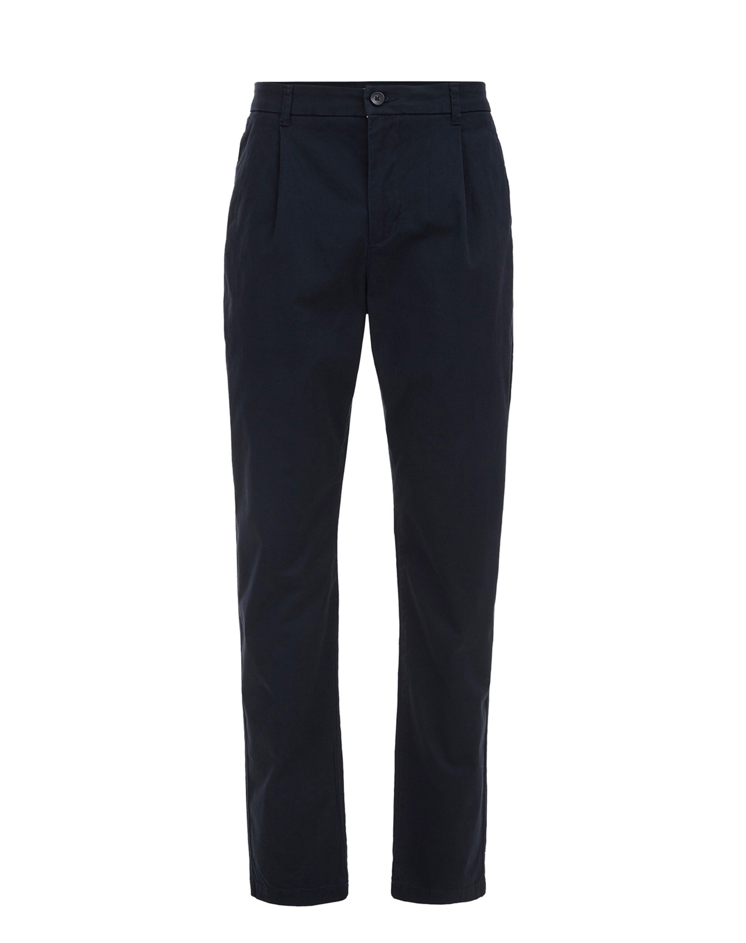 WE Fashion regular Παντελόνι τσίνο σε μπλε: μπροστά