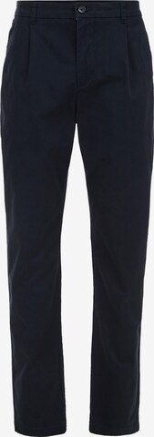 WE Fashion - regular Pantalón chino en azul: frente