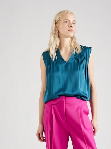 BOSS Black - Blusa 'Binalli' em verde: frente