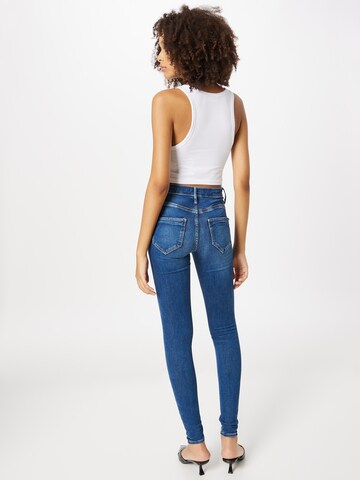 River Island Skinny Jeans 'MOLLY' in Blau