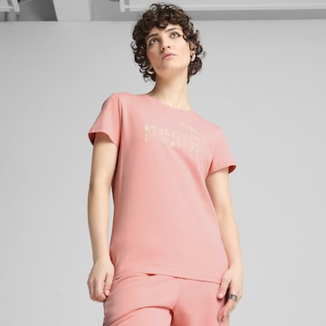 PUMA Shirt 'Ess Nature 2.0' in Roze