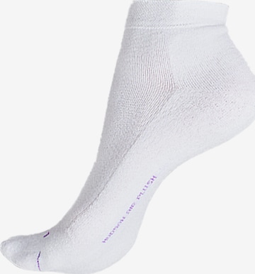 Hudson Socken 'Air Plush' in Weiß: Vorderseite