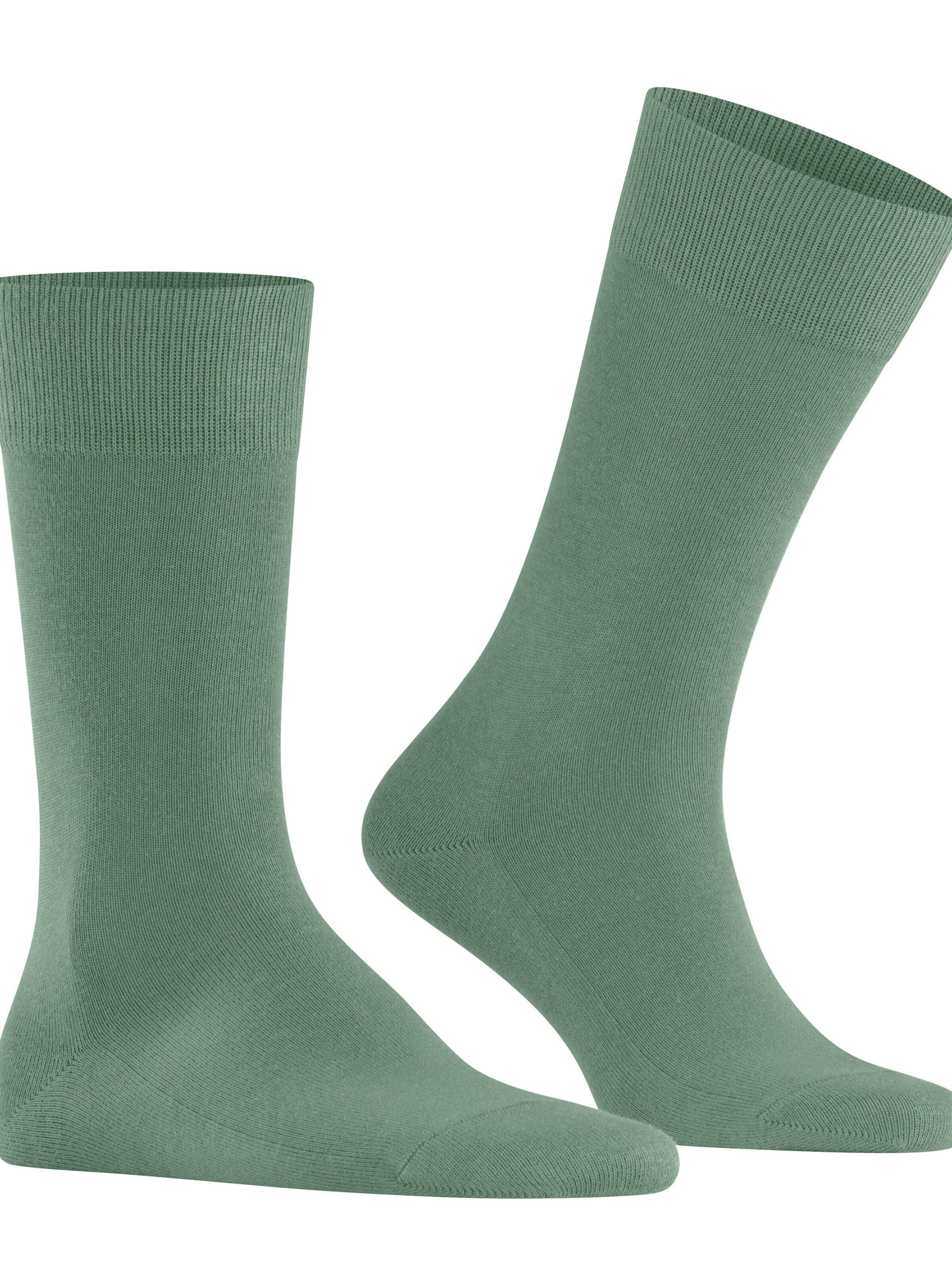 FALKE Socks 'Family' in Green: front
