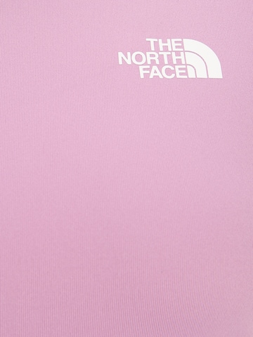 THE NORTH FACE Funkcionalna majica 'REAXION' | vijolična barva