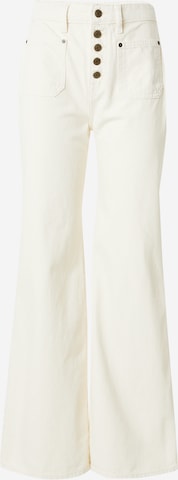 Lauren Ralph Lauren Flared Jeans i beige: framsida