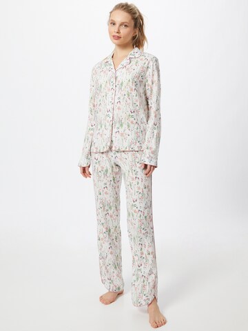 ESPRIT Pyjama 'Armatha' in Wit: voorkant