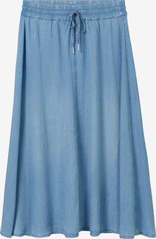 TOM TAILOR Spódnica w kolorze niebieski: przód