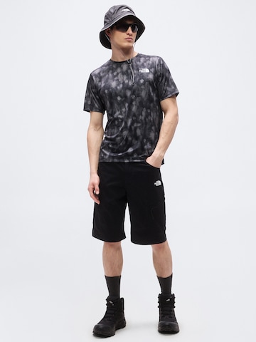 THE NORTH FACE - Regular Calças outdoor 'EXPLORATION' em preto