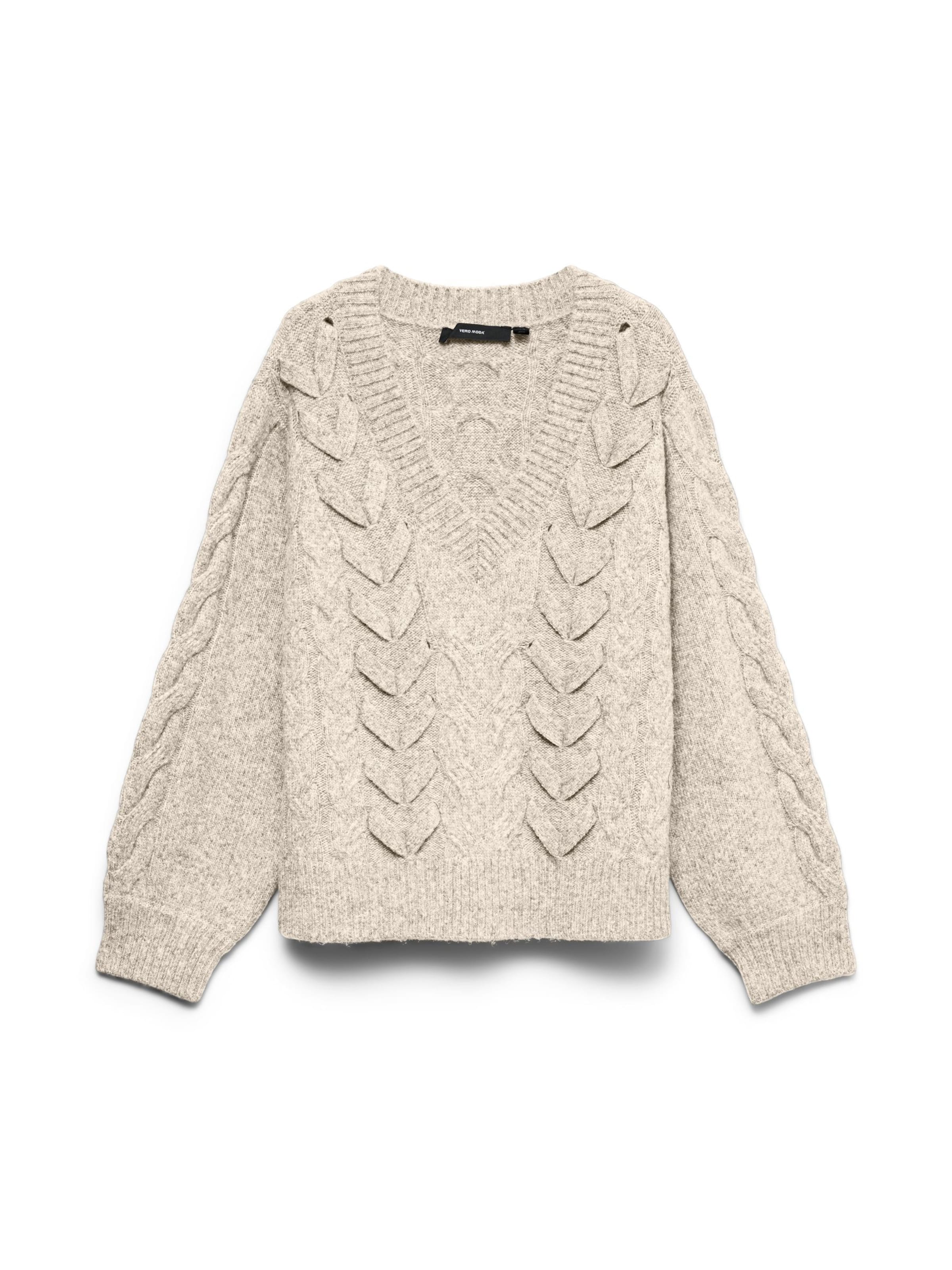 Pullover 'VMMARLA' di VERO MODA in beige: frontale