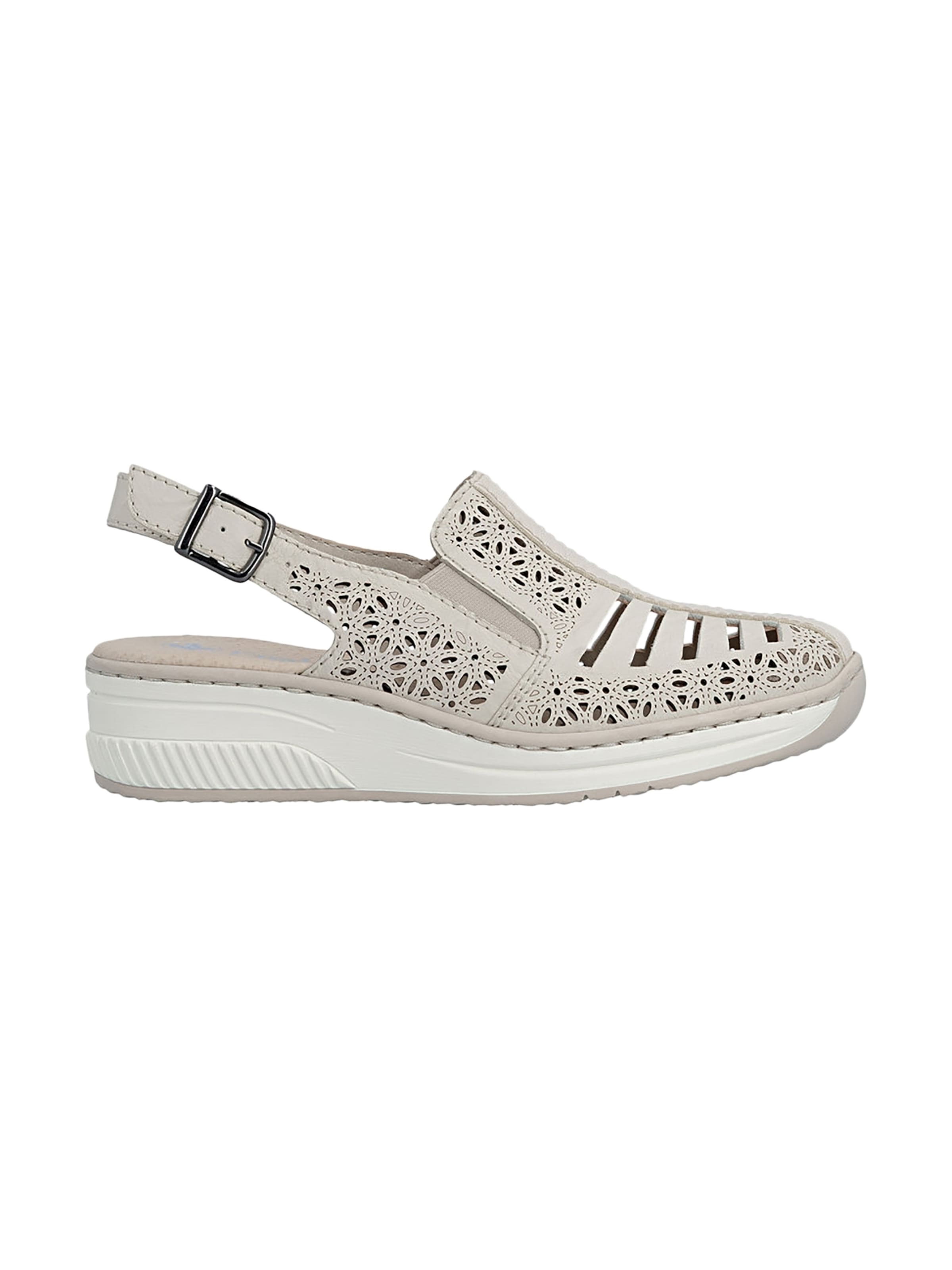 Rieker - Zapatos destalonado en beige