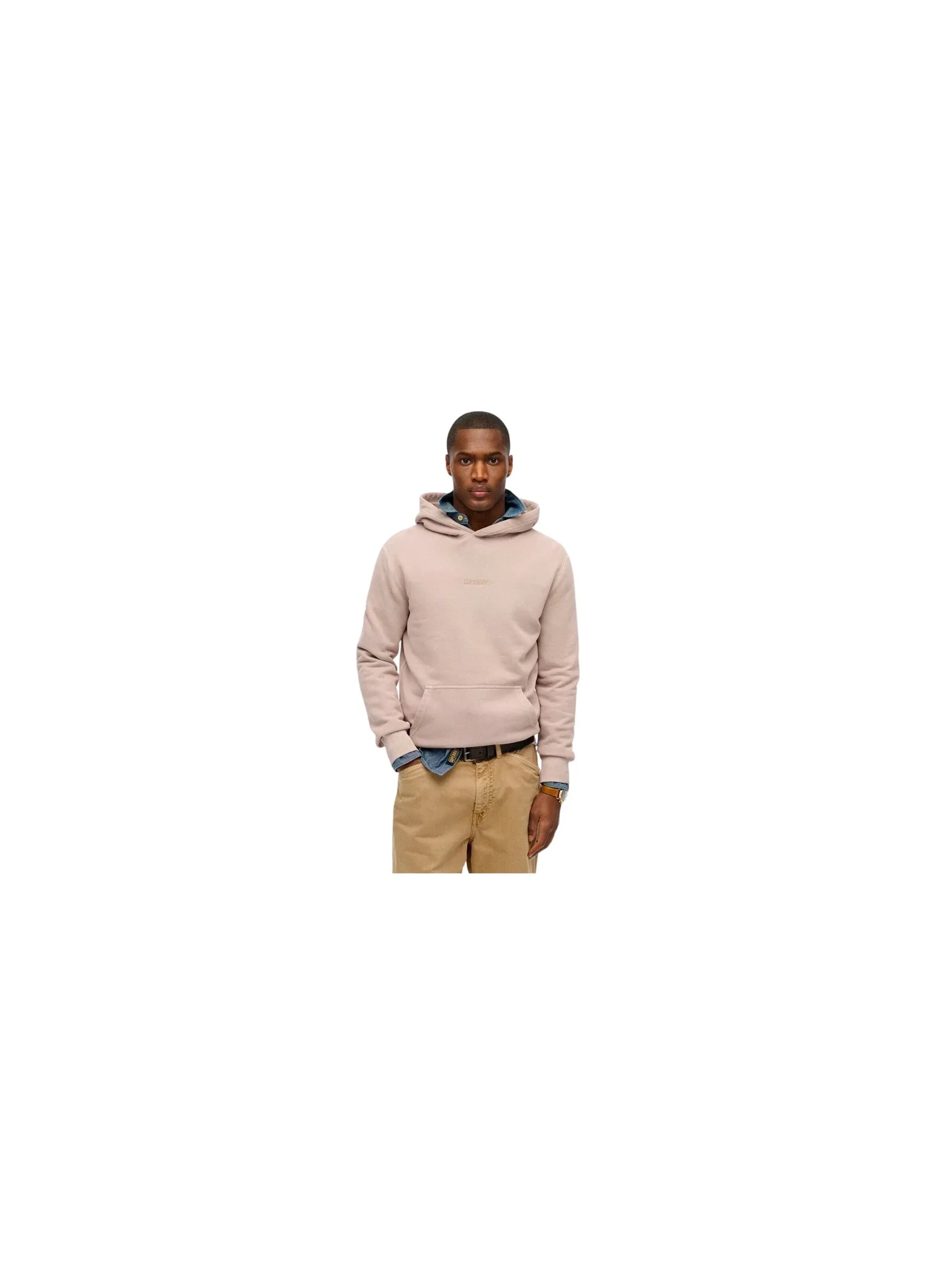 Superdry & Co - Sudadera 'Micro Logo' en beige: frente