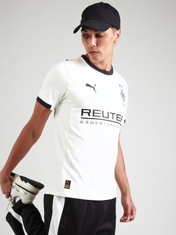 PUMA - Camisola de futebol 'Borussia Mönchengladbach 25/26' em branco: frente