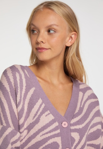 MYMO Knit Cardigan in Pink