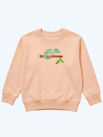 MelaDi Sweatshirt 'Chameleon' in Beige: front