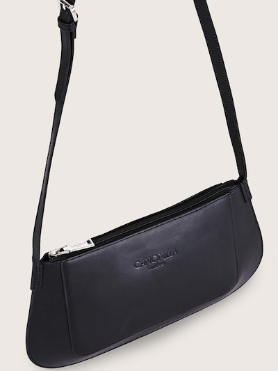 Borsa a spalla in One Size Camomilla Italia di colore nero, Visualizzazione prodotti