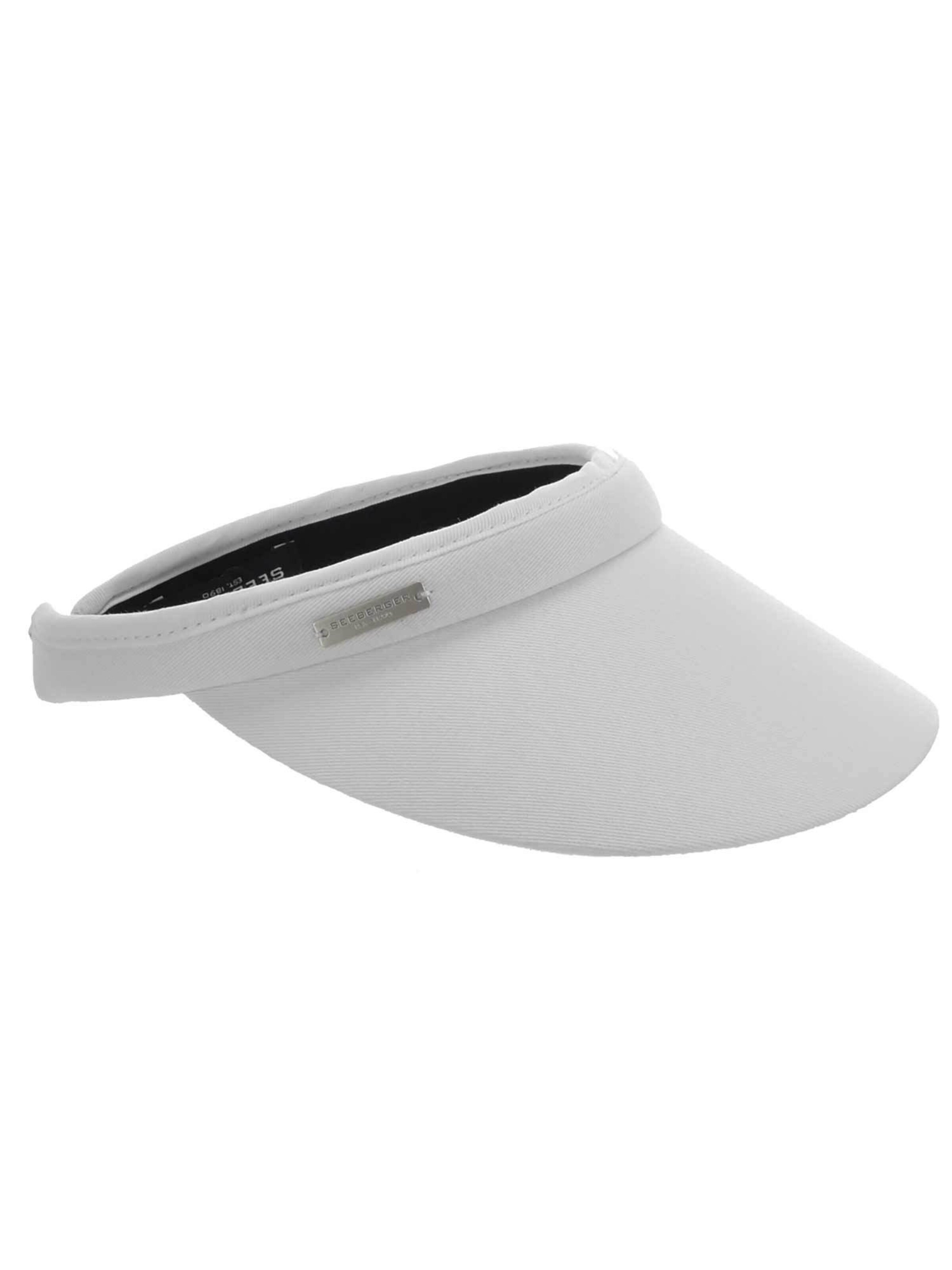 Seeberger Hut 'Visor'‌‌‌‌‌ in Weiß: Vorderseite