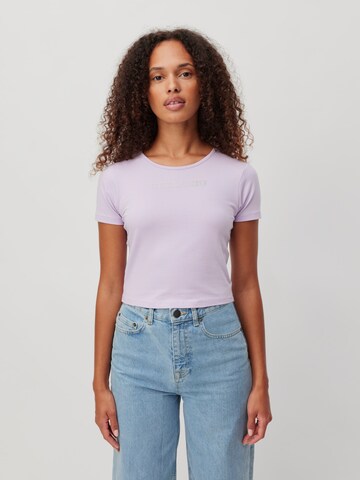 T-shirt 'Aurelia' LeGer by Lena Gercke en violet : devant