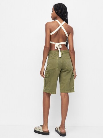 Pull&Bear Gebreide top in Beige