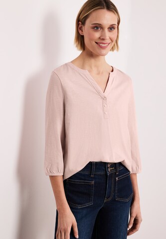 STREET ONE Shirt in Pink: front