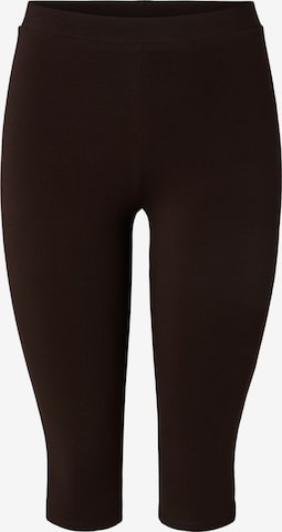 PIECES Pants in Brown: front
