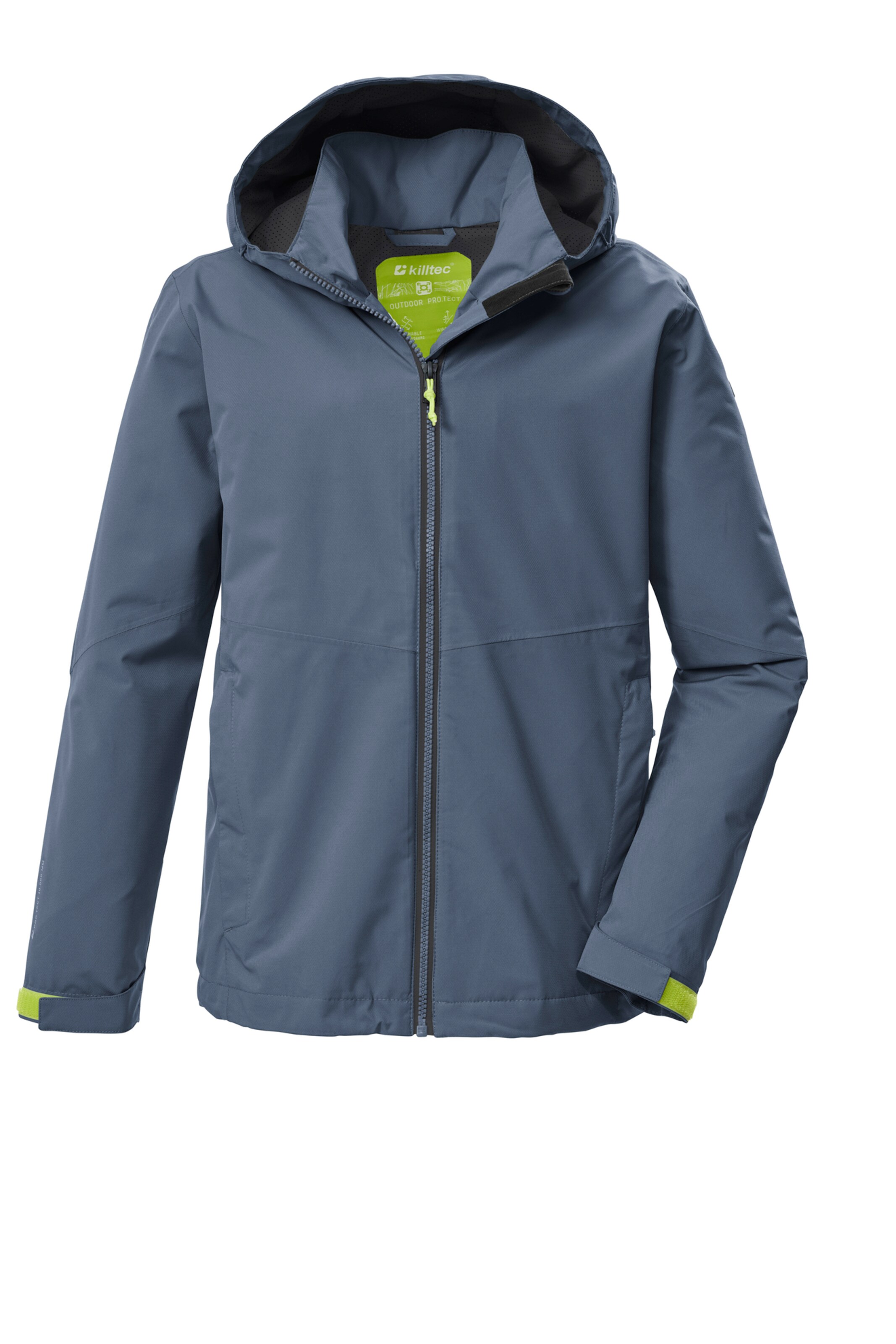 KILLTEC Outdoorjacke in Blau: Vorderseite