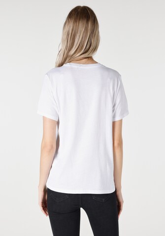 T-shirt Colin's en blanc