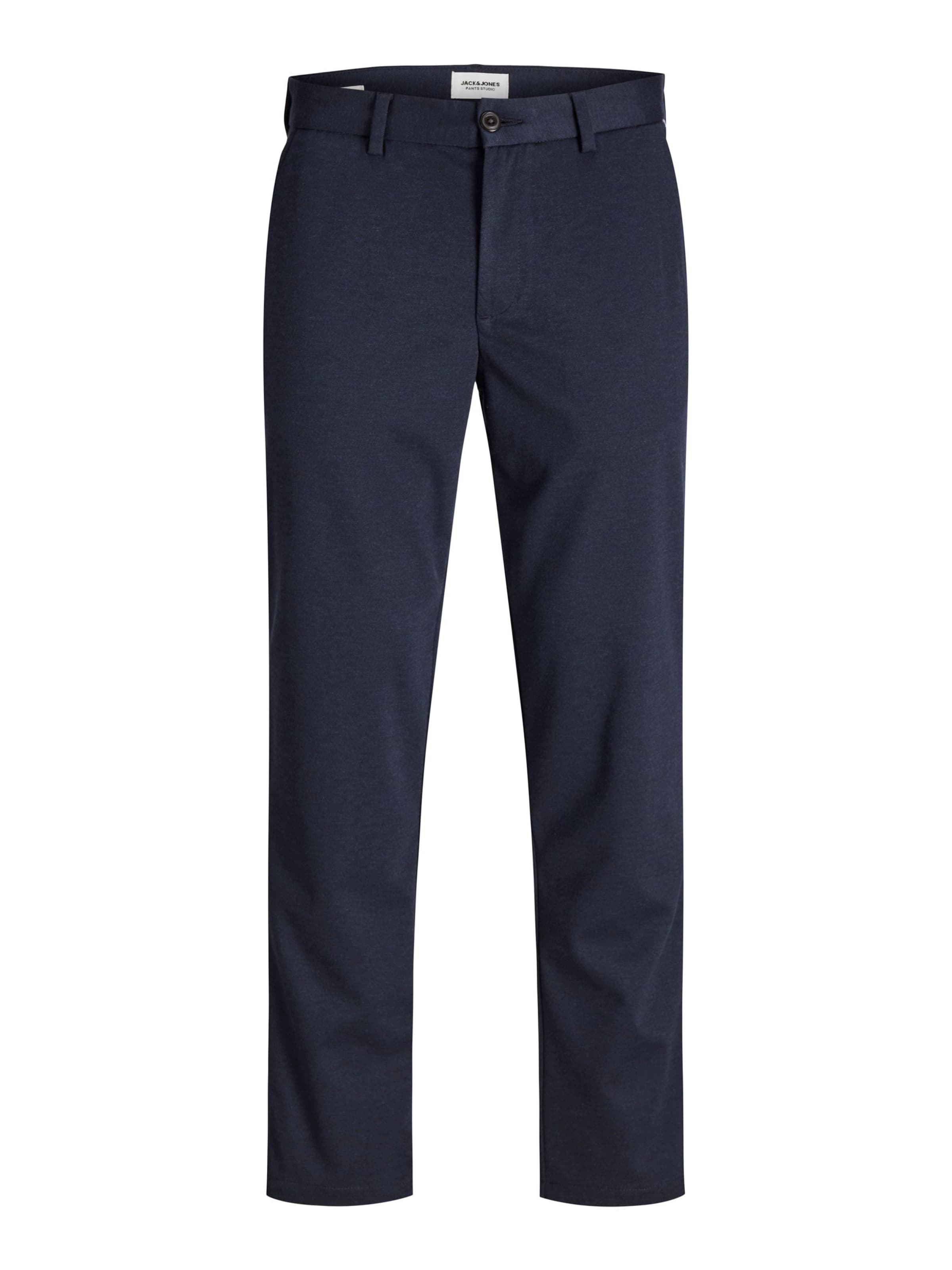 JACK & JONES Chino 'JPSTOLLIE DEVON' in 38/32 in de kleur Navy, Productweergave