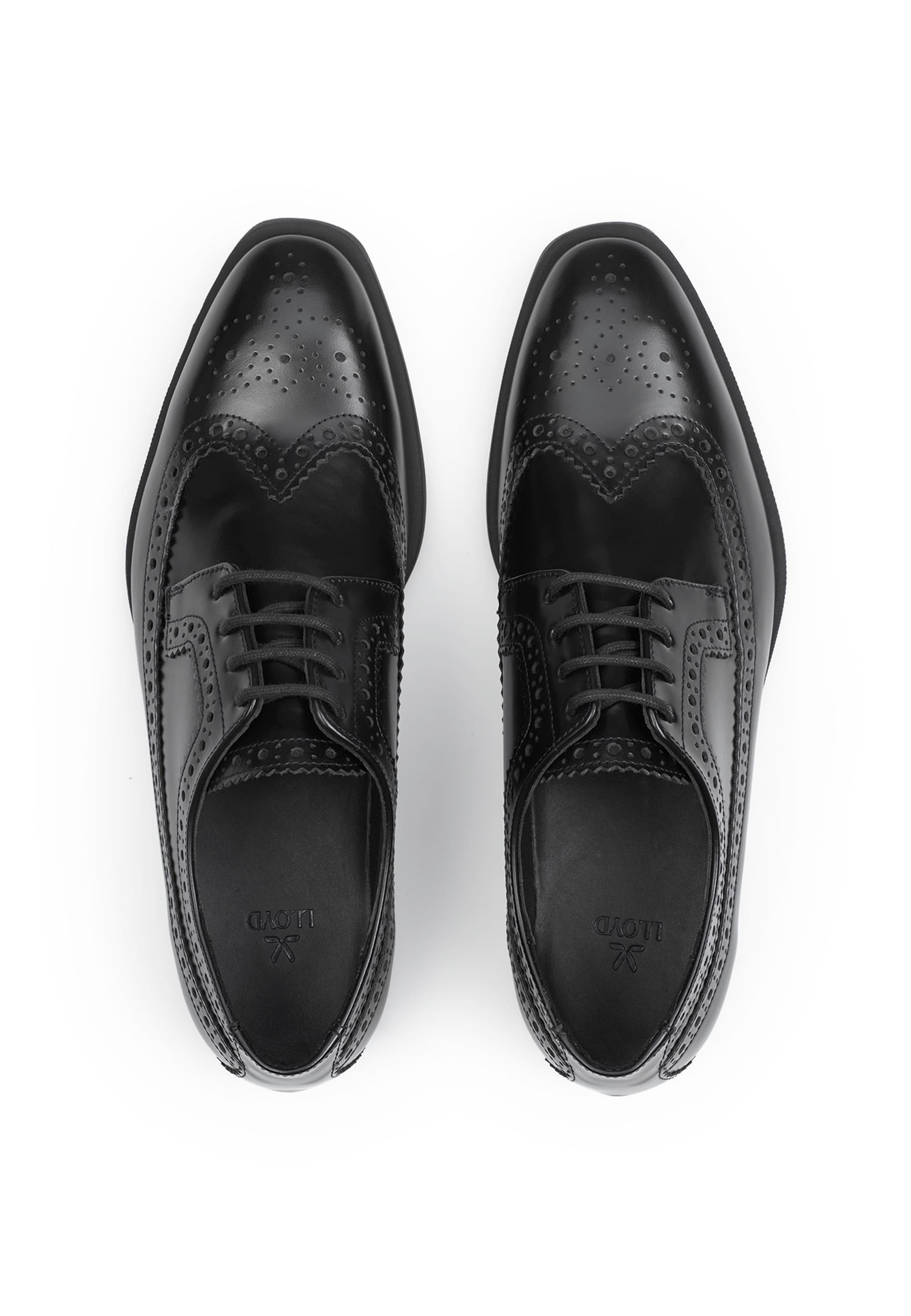 LLOYD Lace-Up Shoes 'Sky 140' in Black