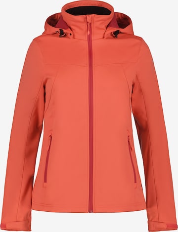 ICEPEAK - Casaco outdoor 'Boise' em vermelho: frente