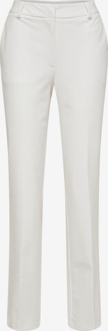 SELECTED FEMME - Calças com vincos 'ELIANA' em branco: frente