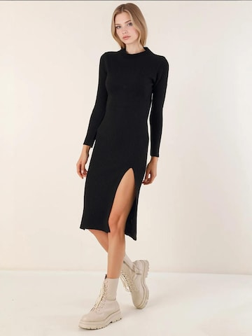 Bigdart Strickkleid 'Strickkleider'‌‌‌‌‌‌‌ in Schwarz: Vorderseite