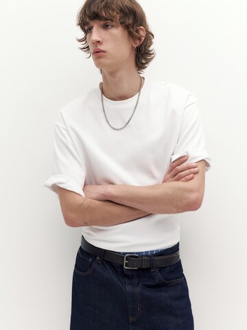 Pull&Bear Póló - fehér: elől