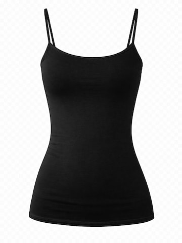Schöller Top in Black: front